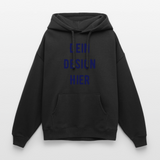 Oversized Unisex Hoodie von Stanley/Stella - Schwarz