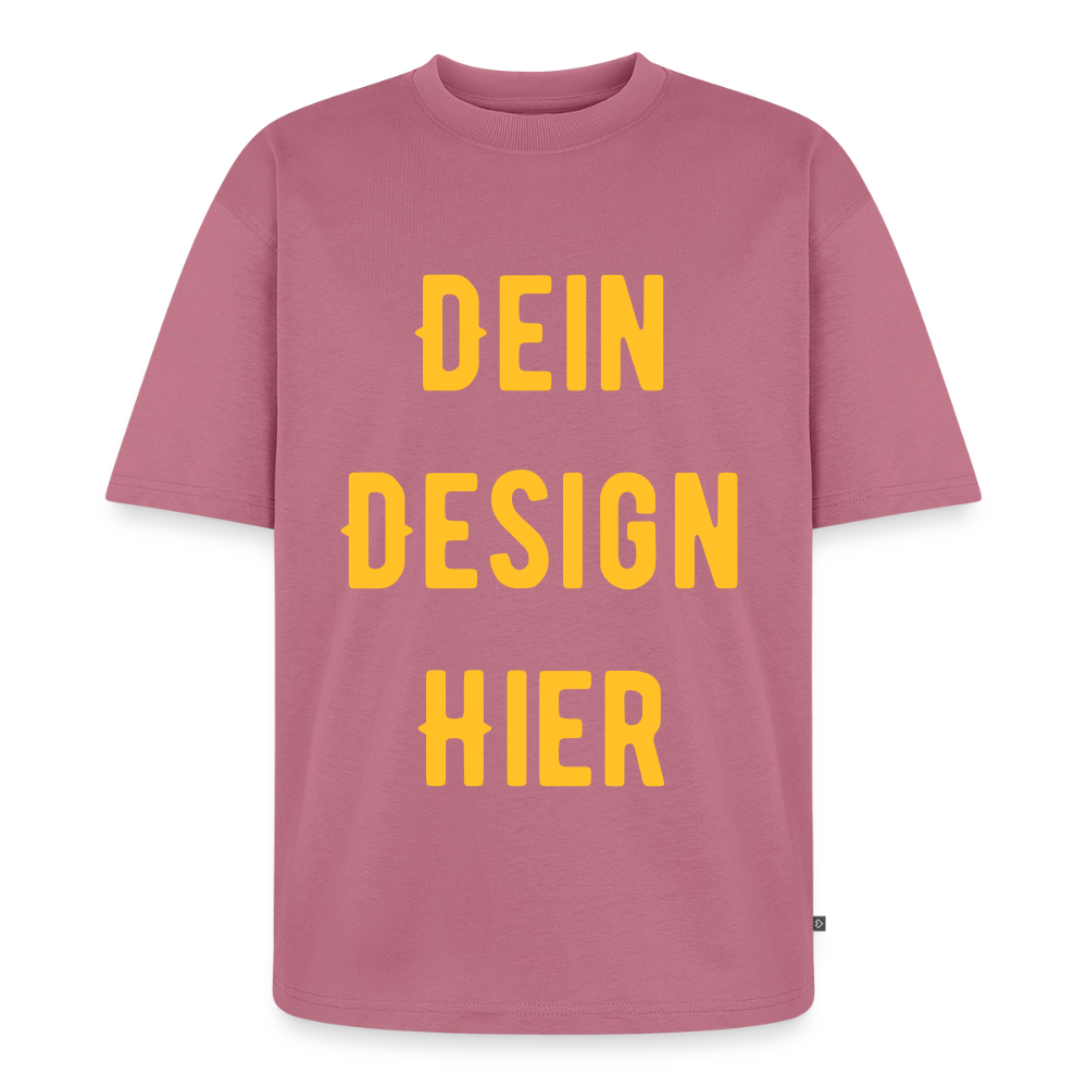 Unisex Premium Oversized Bio T-Shirt - Mauve