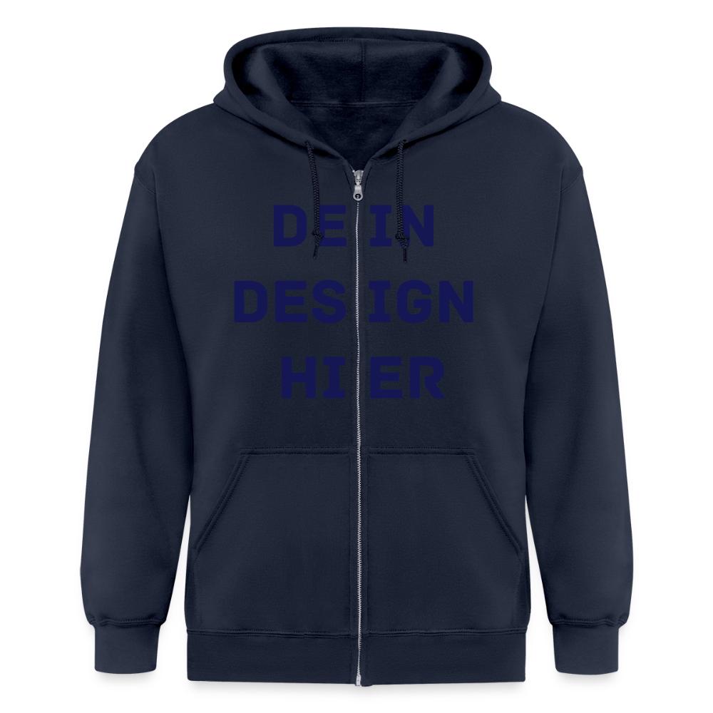 Männer Heavyweight Kapuzenjacke - Navy