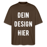 Stanley/Stella Oversized Unisex Bio T-Shirt Blaster - Dunkelbraun