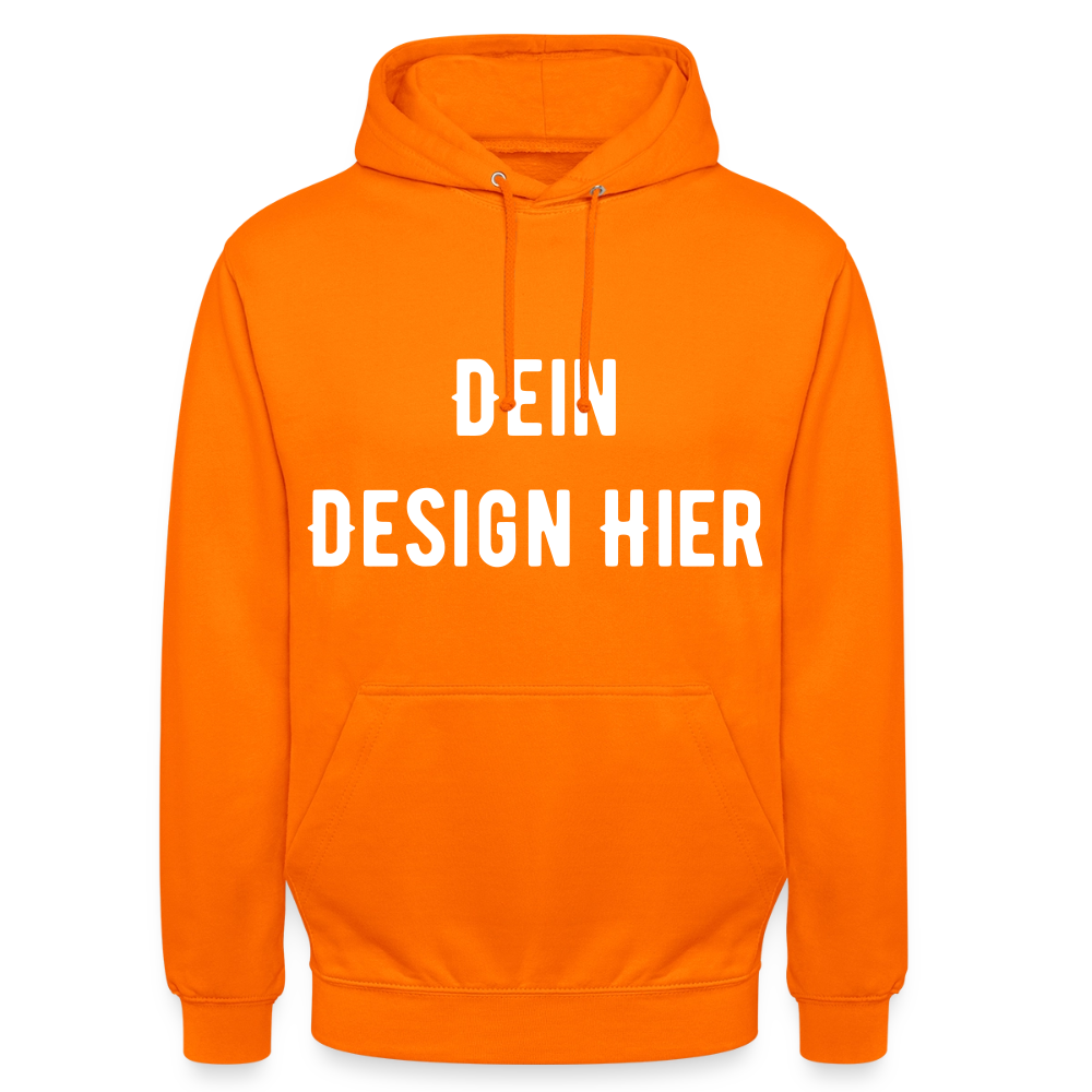 Unisex Hoodie - Orange