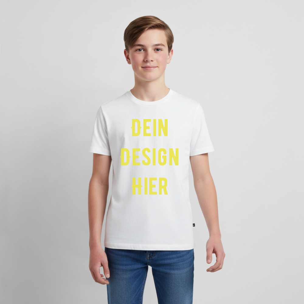 Teenager Premium Bio T-Shirt - Weiß