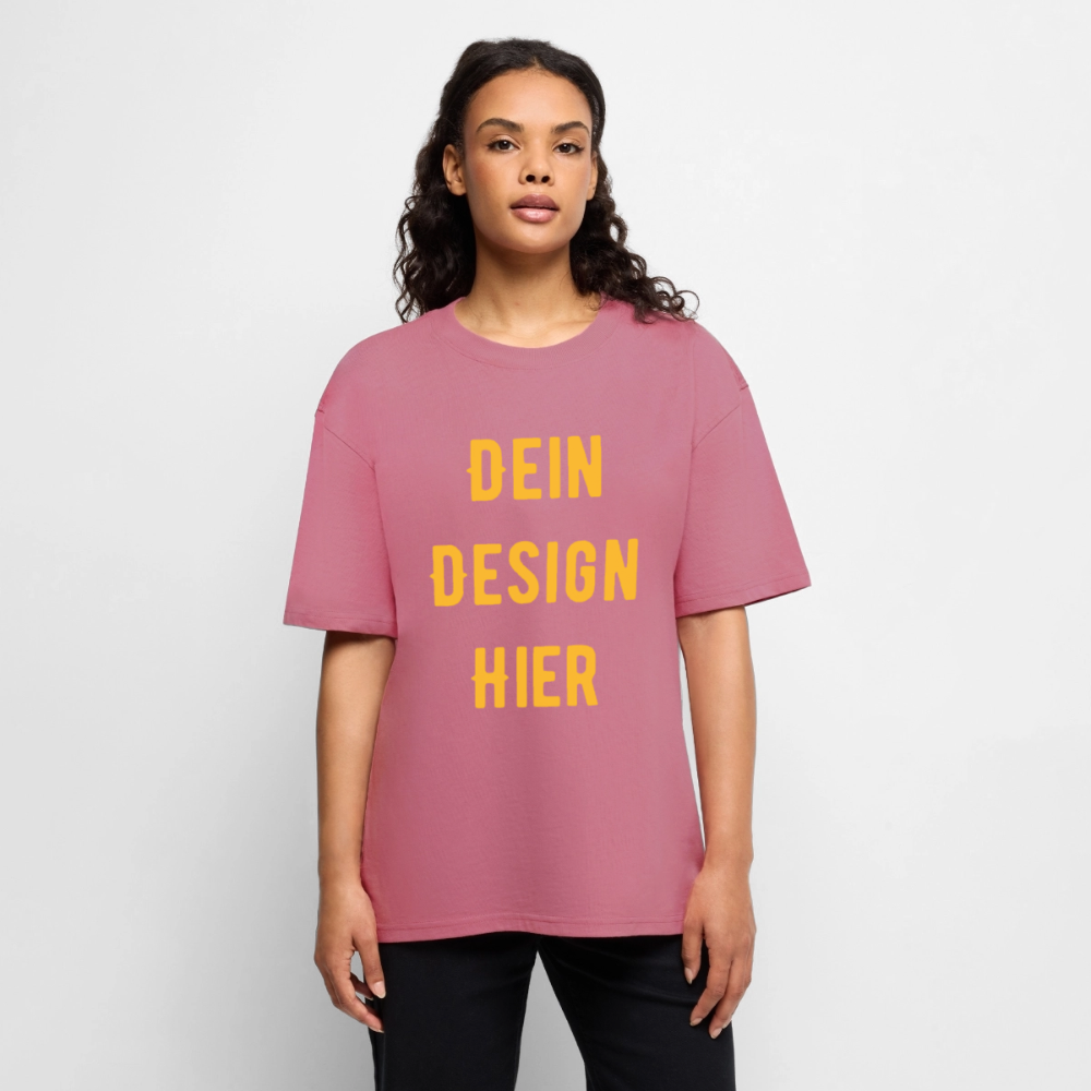 Unisex Premium Oversized Bio T-Shirt - Mauve