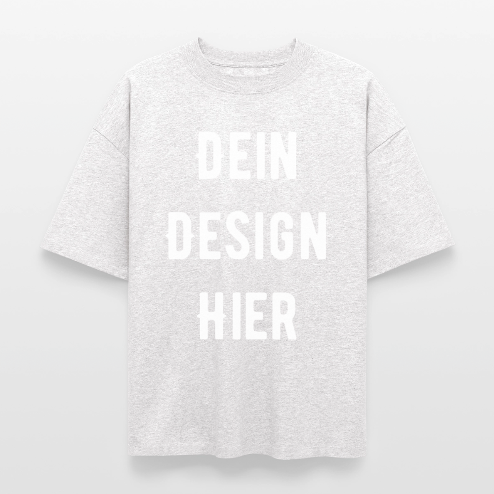 Heavyweight Unisex Boxy T-Shirt von stanley/stella - Kühles Grau meliert