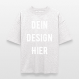 Heavyweight Unisex Boxy T-Shirt von stanley/stella - Kühles Grau meliert