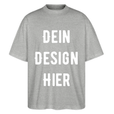 Stanley/Stella Oversized Unisex Bio T-Shirt Blaster - Grau meliert