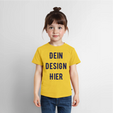 Kinder Premium Bio T-Shirt - Gelb