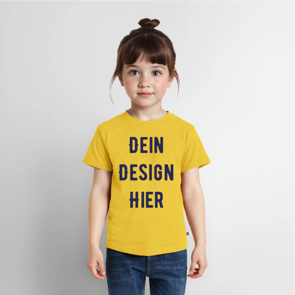 Kinder Premium Bio T-Shirt - Gelb