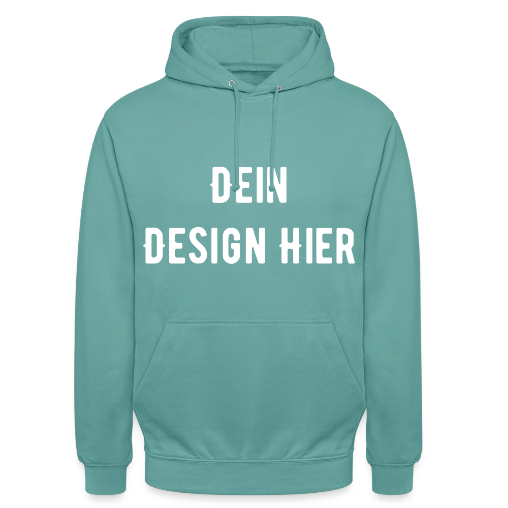 Unisex Hoodie - Pastelltürkis