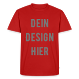 Männer Premium Bio T-Shirt - Rot