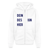 Männer Premium Zip Hoodie - Weiß