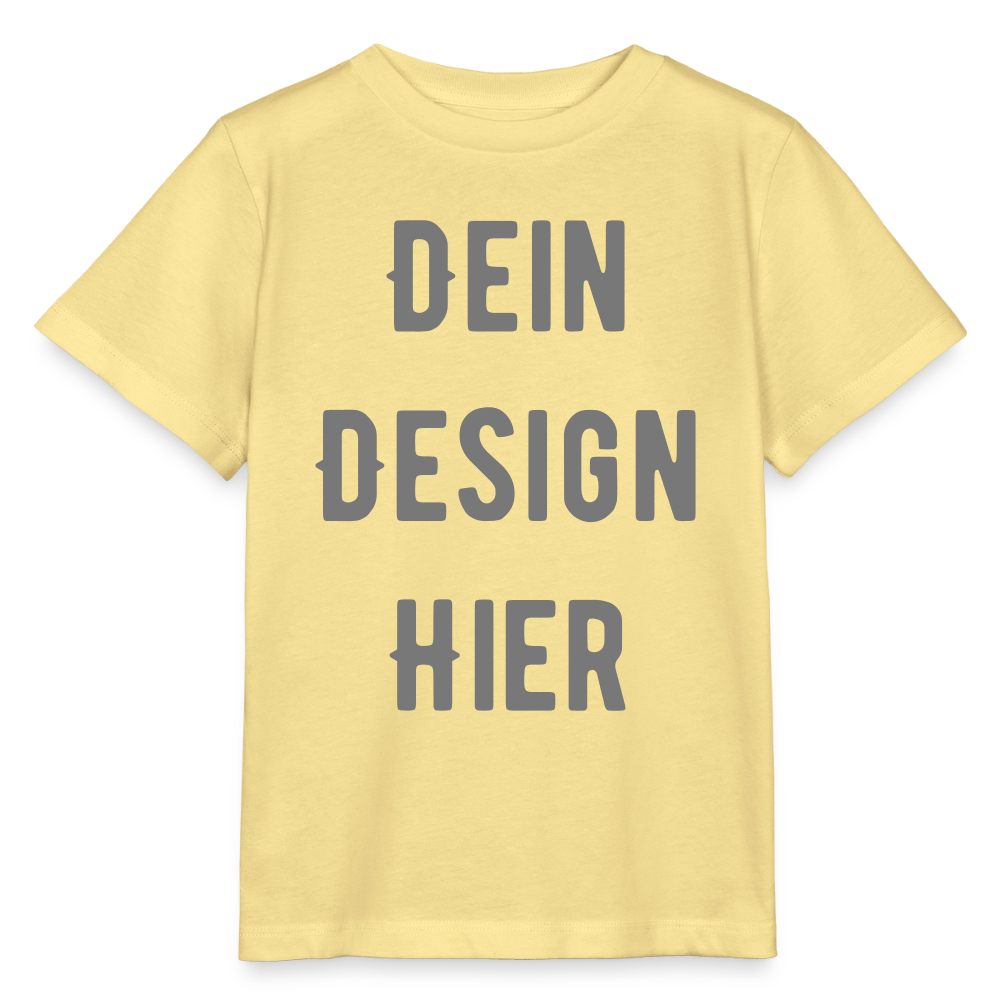 Bio Kinder T-Shirt MINI CREATOR - Gelb Viva 