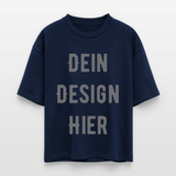 Frauen Boxy Bio-T-Shirt Nova - Navy