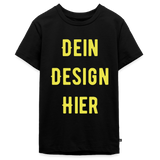 Teenager Premium Bio T-Shirt - Schwarz