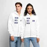 Männer Premium Zip Hoodie - Weiß