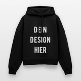 Stanley/Stella Boxy Frauen Bio Hoodie Nora - Schwarz