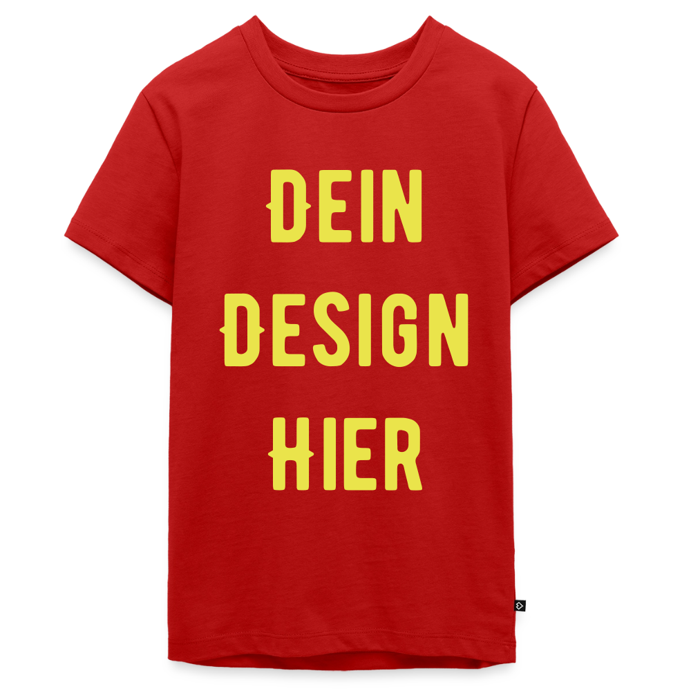 Teenager Premium Bio T-Shirt - Rot