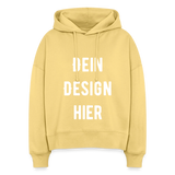 Stanley/Stella Boxy Frauen Bio Hoodie Nora - Hellgelb