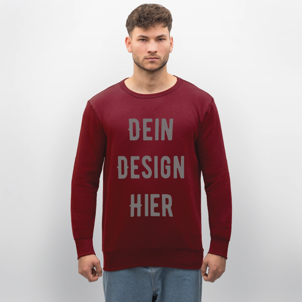 Stanley/Stella Unisex Bio-Sweatshirt ROLLER - Burgunderrot