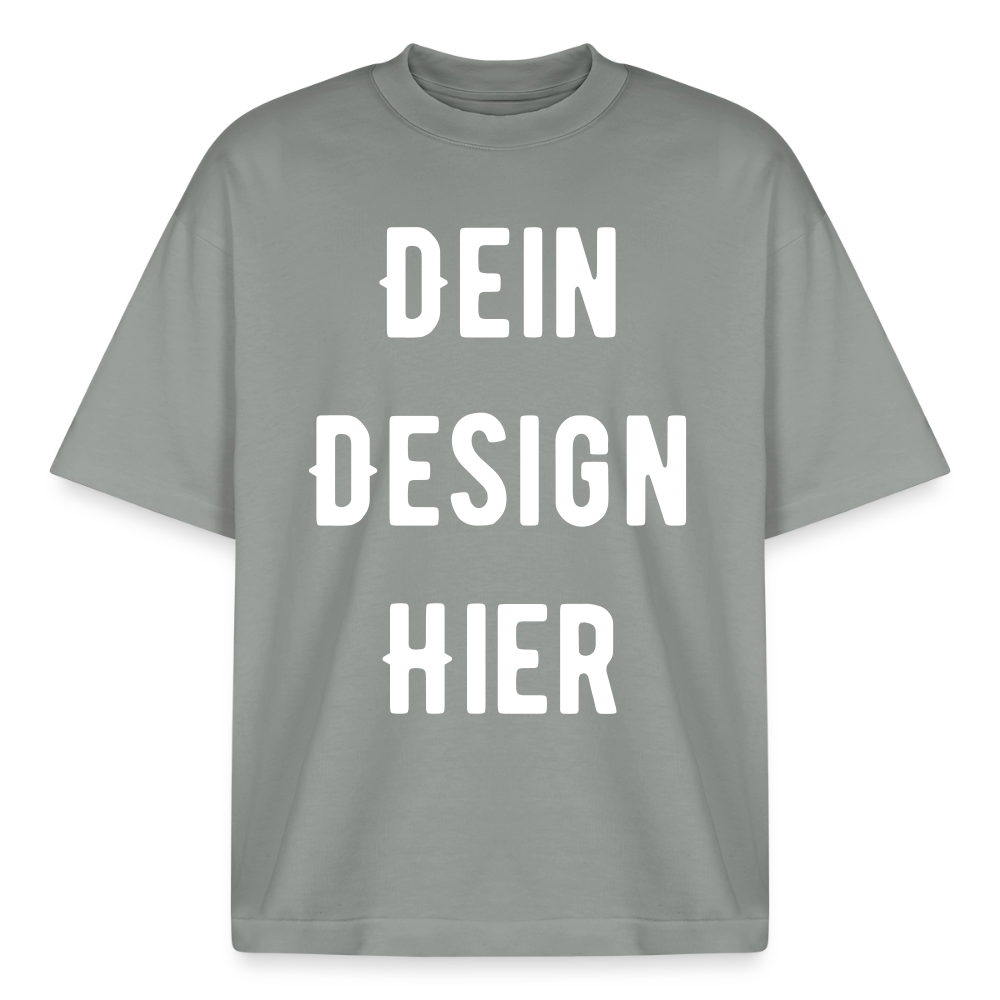 Heavyweight Unisex Boxy T-Shirt von stanley/stella - Nebelgrau