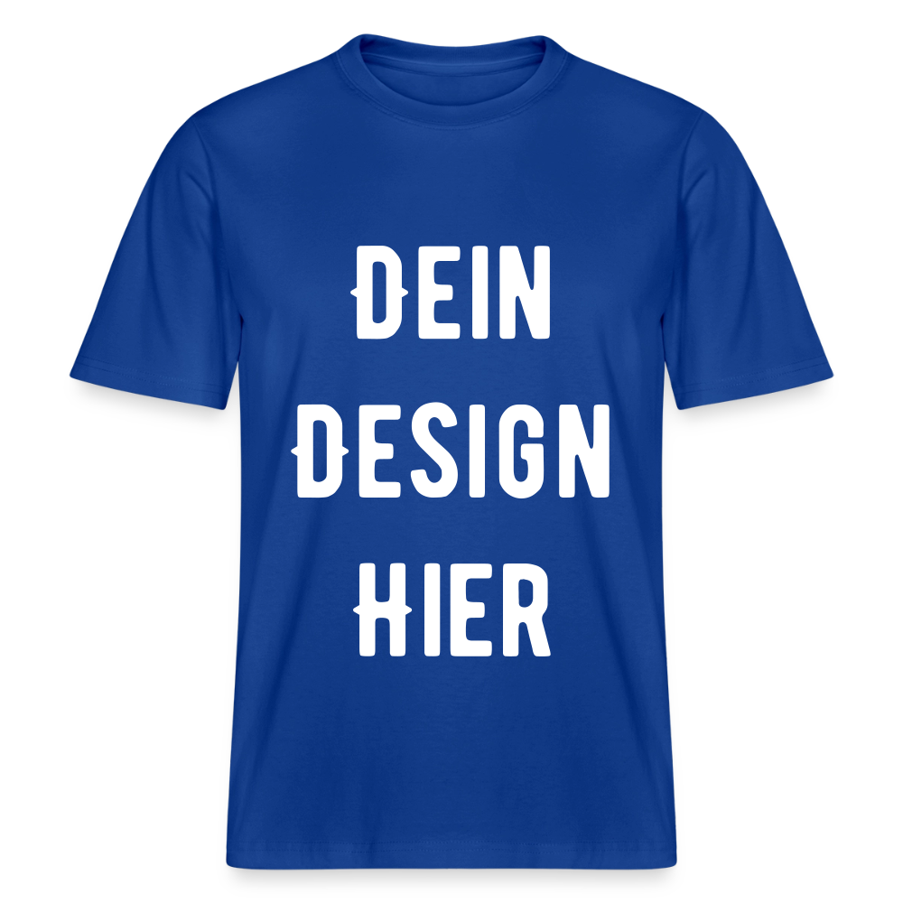 RELAXED FIT Unisex Organic T-Shirt - Dunkelblau