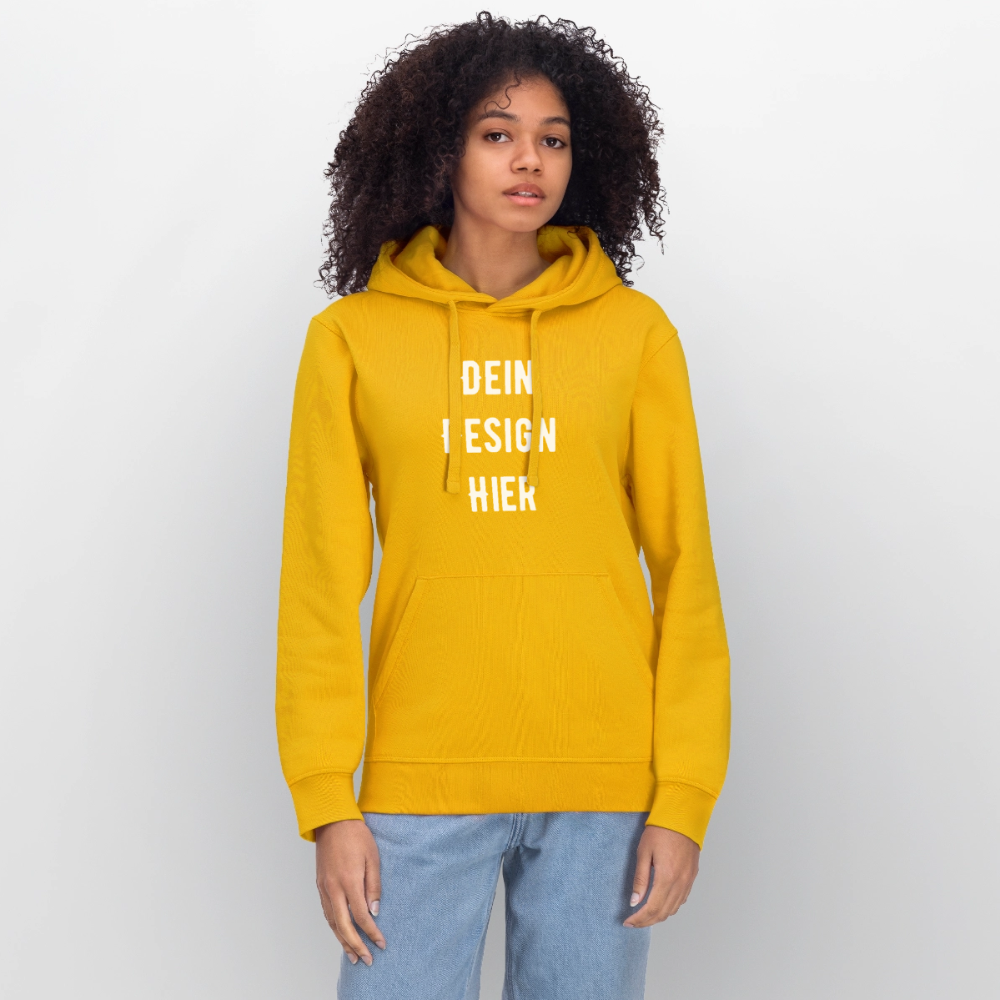 Stanley/Stella Unisex Bio-Hoodie DRUMMER - Spektralgelb