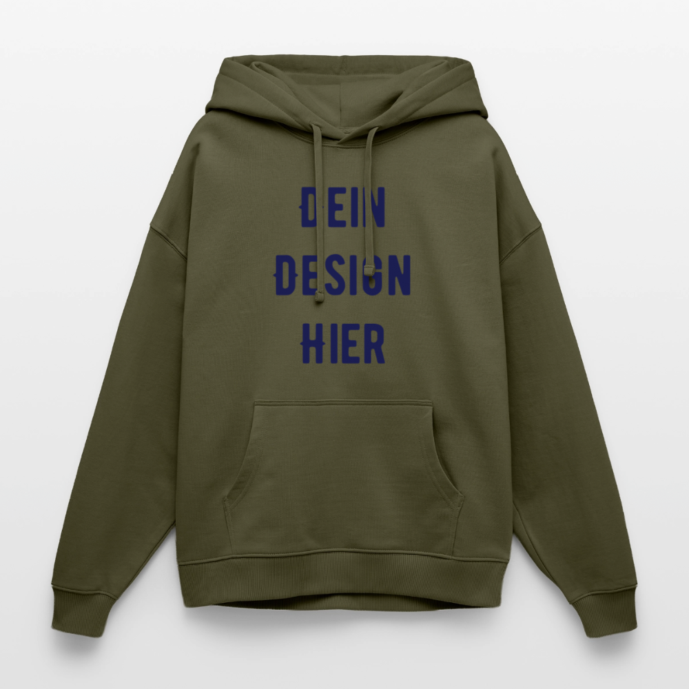 Oversized Unisex Hoodie von Stanley/Stella - Khaki