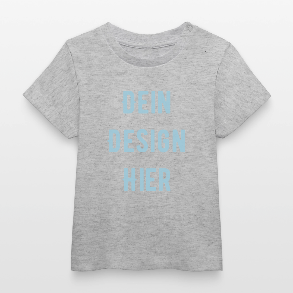Baby Bio-T-Shirt - Grau meliert