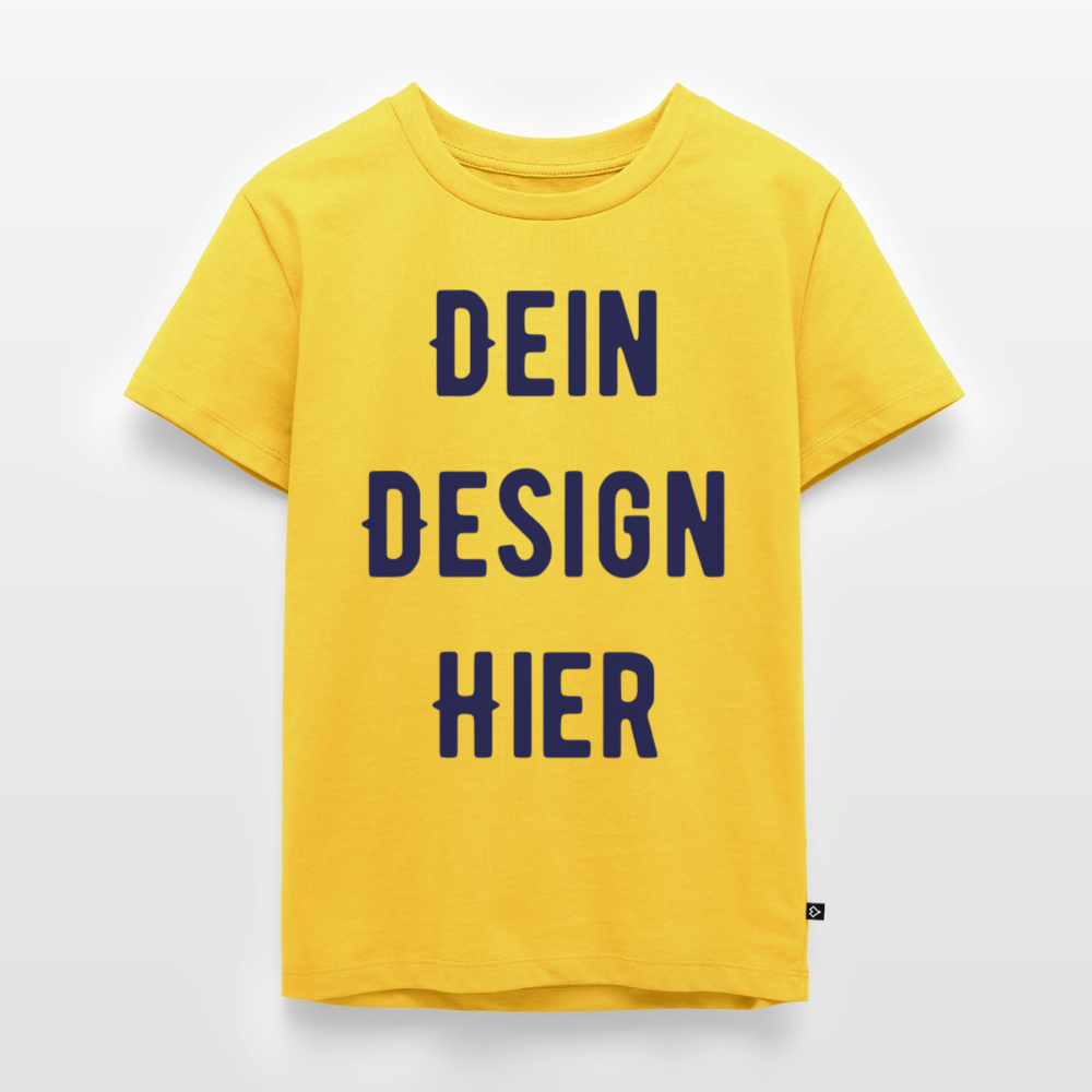 Kinder Premium Bio T-Shirt - Gelb