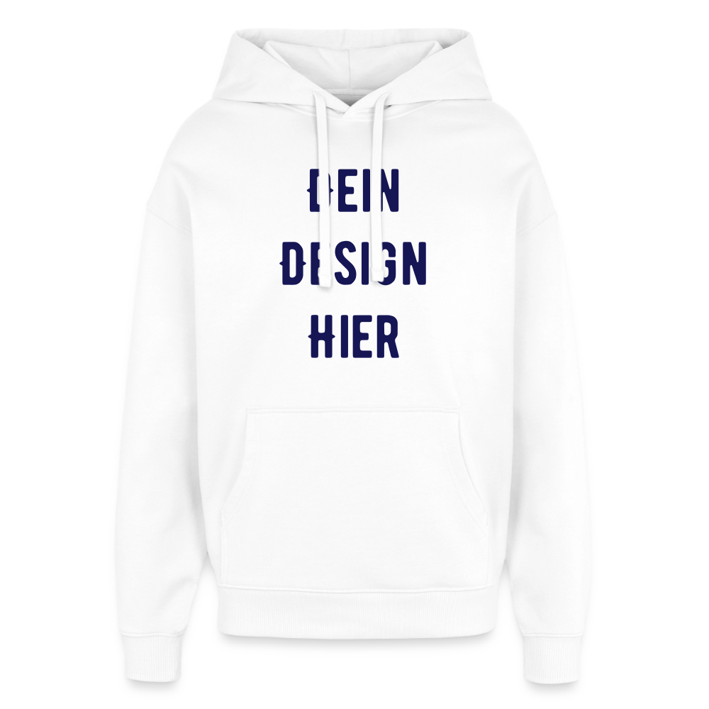 Oversized Unisex Hoodie von Stanley/Stella - Weiß