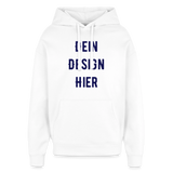 Oversized Unisex Hoodie von Stanley/Stella - Weiß