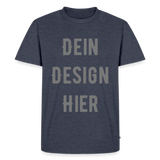 Männer Premium Bio T-Shirt - Jeansblau 