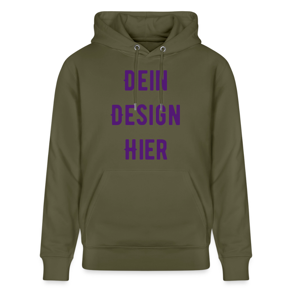Stanley/Stella Unisex Bio-Hoodie CRUISER - Khaki Grün