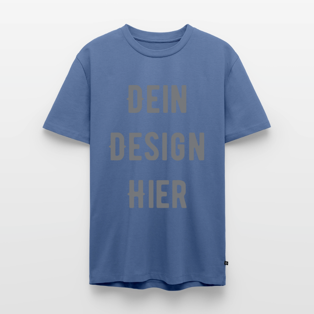 Männer Premium Bio T-Shirt - Taubenblau