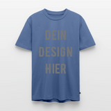 Männer Premium Bio T-Shirt - Taubenblau