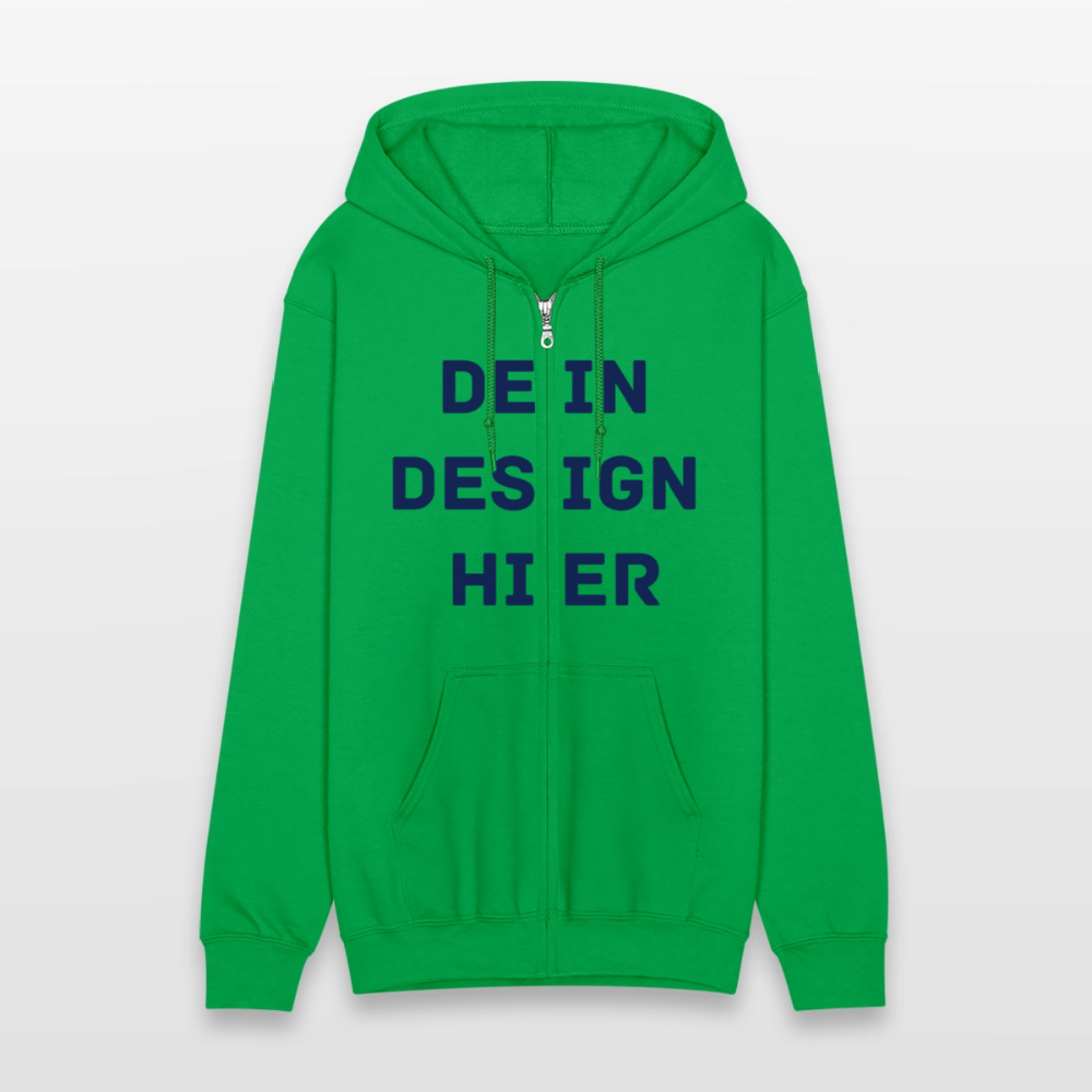 Männer Heavyweight Kapuzenjacke - Kelly Green