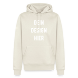 Männer Premium Hoodie - Naturweiß