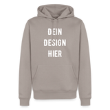 Männer Premium Hoodie - Taupe