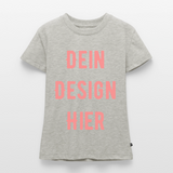 SLIM FIT Frauen Organic T-Shirt - Grau meliert