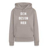 Frauen Premium Hoodie - Taupe
