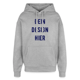 Oversized Unisex Hoodie von Stanley/Stella - Grau meliert