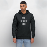 Stanley/Stella Unisex Bio-Hoodie DRUMMER - Dunkelgrau meliert