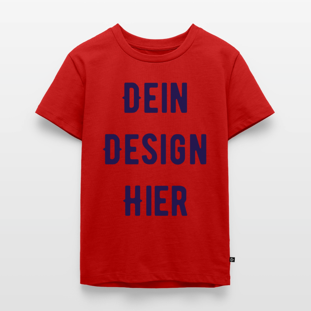 Kinder Premium Bio T-Shirt - Rot