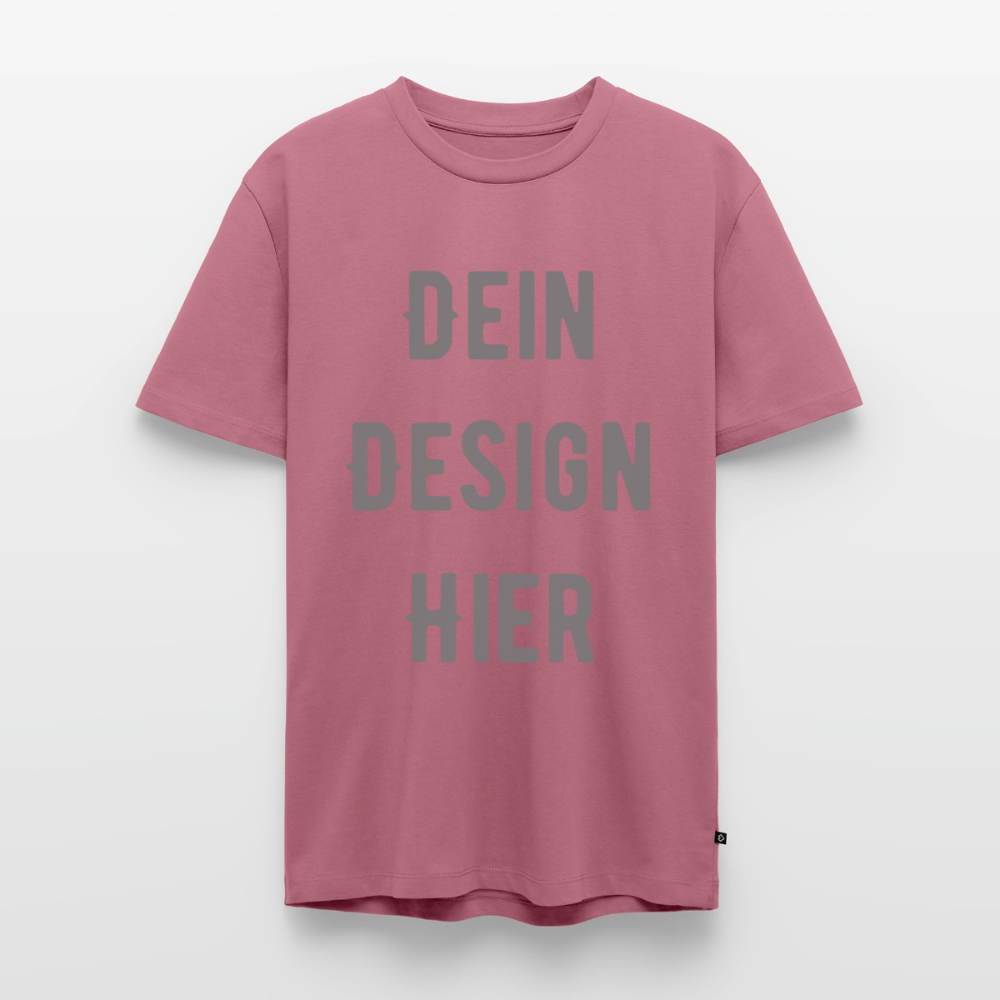 Männer Premium Bio T-Shirt - Mauve