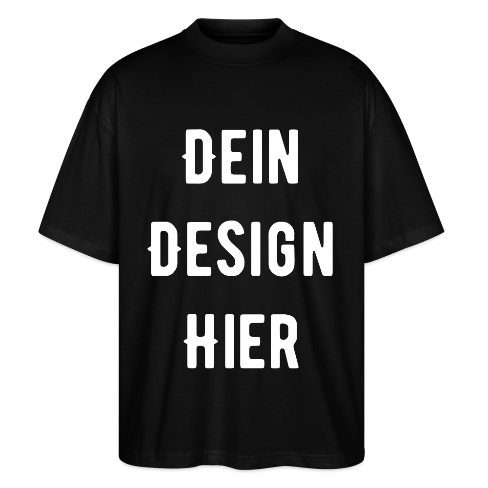 Stanley/Stella Oversized Unisex Bio T-Shirt Blaster - Schwarz