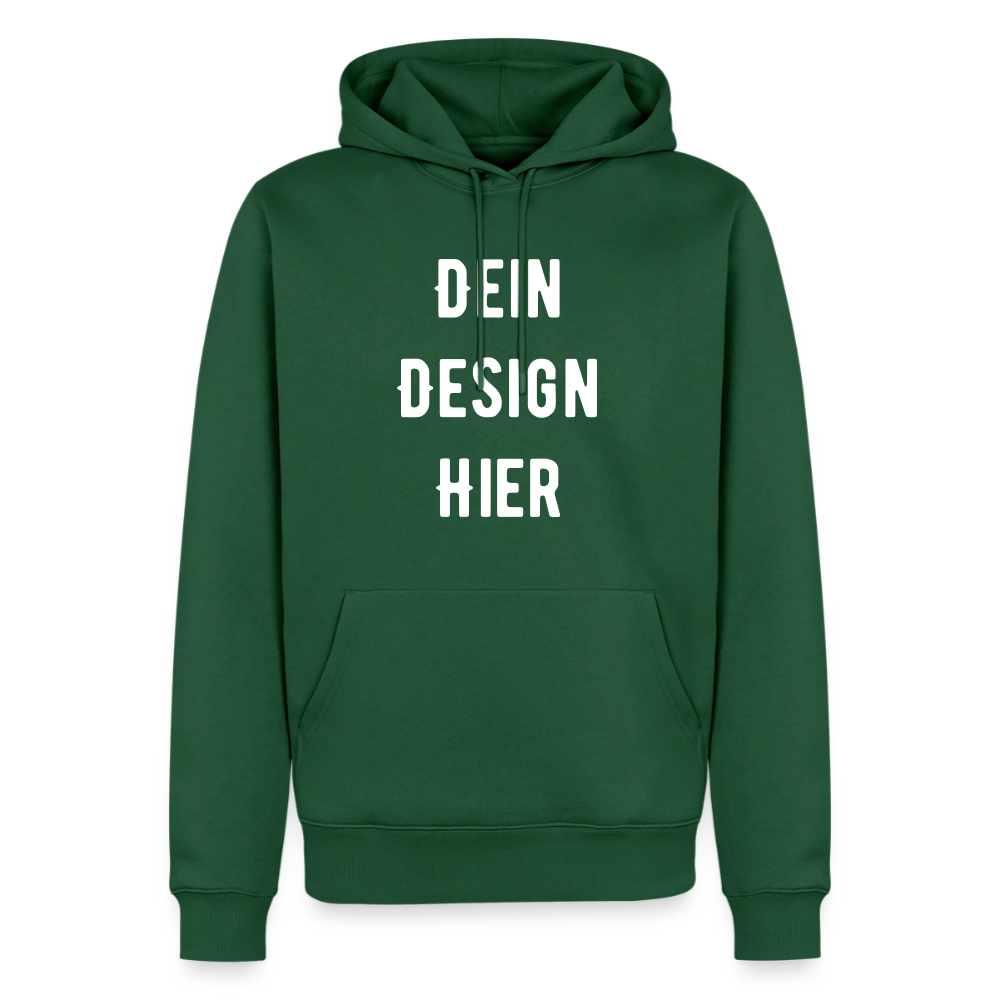 Männer Premium Hoodie - Flaschengrün