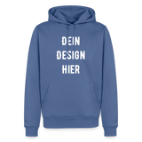 Männer Premium Hoodie - Taubenblau