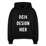 Stanley/Stella Boxy Frauen Bio Hoodie Nora - Schwarz