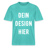 RELAXED FIT Unisex Organic T-Shirt - Poolblau