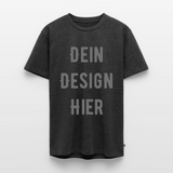 Männer Premium Bio T-Shirt - Anthrazit meliert
